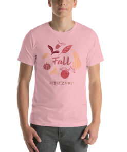 unisex staple t shirt pink front 6166ec6ee21d5
