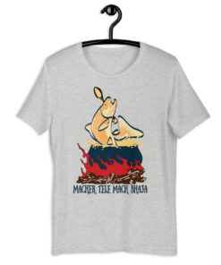 "Macher Tele Mach Bhaja" Unisex T-shirt (English)