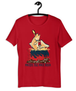 "Macher Tele Mach Bhaja" Unisex T-shirt (English)